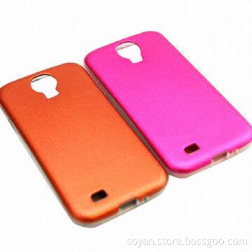 IMD/IML TPU + PU Leather Case for Samsung Galaxy S4
